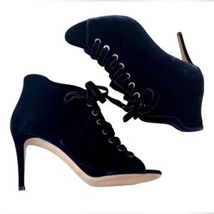 Jimmy choo velvet ankle Boot